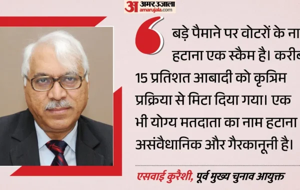 वोटर लिस्ट से 13-14 करोड़ नाम हटाना बड़ा स्कैम: पूर्व मुख्य चुनाव आयुक्त एस.वाई. कुरैशी का सनसनीखेज दावा