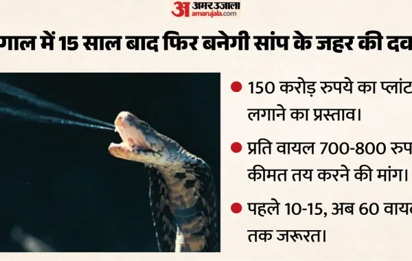 बंगाल में फिर मनेगी सांप के जहर की जीवनरक्षक दवा: 150 करोड़ के मेगा प्लांट के प्रस्ताव से स्वास्थ्य सेक्टर में हलचल, जानें 15 साल का पूरा इतिहास