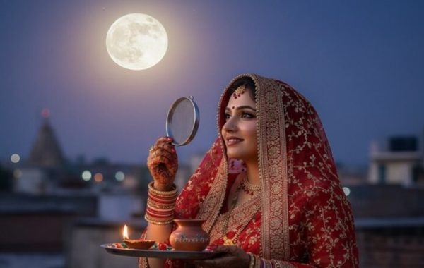 Karwa Chauth 2026 Moonrise Time Live Updates: करवा चौथ का चांद दिख गया क्या? जानिए देश के प्रमुख शहरों में कब होगा चंद्र दर्शन