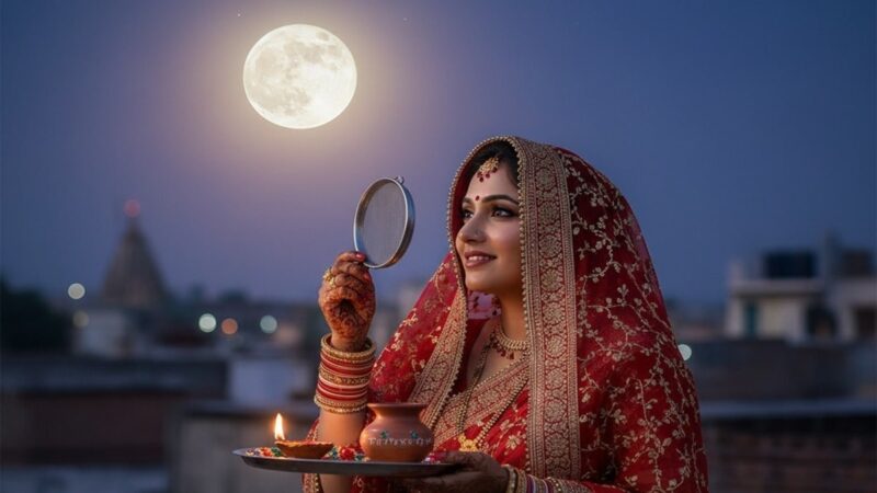Karwa Chauth 2026 Moonrise Time Live Updates: करवा चौथ का चांद दिख गया क्या? जानिए देश के प्रमुख शहरों में कब होगा चंद्र दर्शन